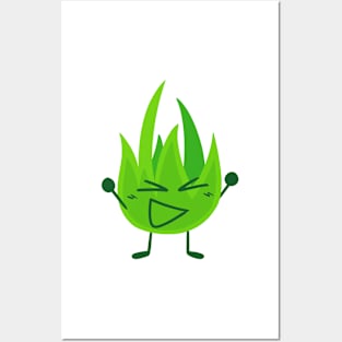 Grassy (BFB) Posters and Art